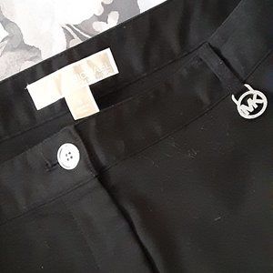 Michael Kors Black Cotton Ankle Pants size 8